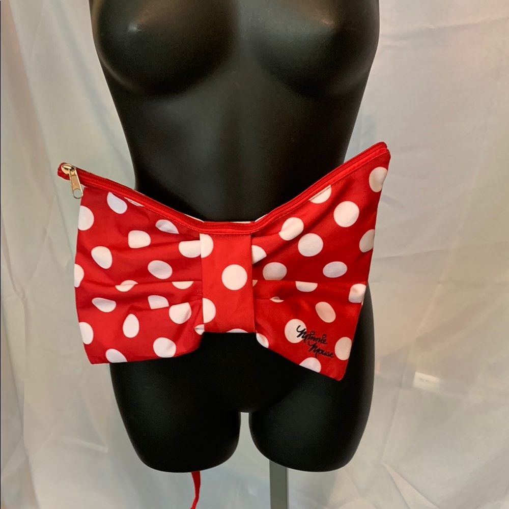 Red Polka Dot Bow Clutch by DISNEY